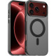 Θήκη iPhone 18 Pro Max / 17 Pro Max Techsuit CandyCase Σκληρή Ημιδιάφανη με MagSafe - Black (5949419380271)
