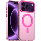 Θήκη iPhone 18 Pro Max / 17 Pro Max Techsuit CandyCase Σκληρή Ημιδιάφανη με MagSafe - Pink (5949419380257)