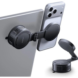 Βάση Κινητών Αυτοκινήτου Spigen MFT35-1 MagFit Ρυθμιζόμενη με MagSafe για Ταμπλό / Παρμπρίζ & Οθόνη με Βεντούζα - Black (ACP11659)