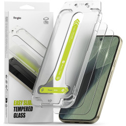 Tempered Glass Google Pixel 11 Pro XL / 10 Pro XL / 9 Pro XL Ringke Easy Slide Αντιχαρακτικό Γυαλί Προστασίας Οθόνης 2 Τεμάχια - Clear (8809961788895)
