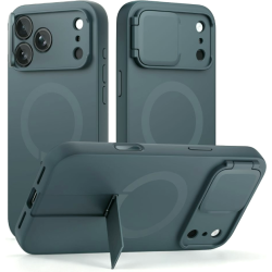 Θήκη iPhone 18 Pro / 17 Pro Tech-Protect Kevlar Aura με MagSafe & Κάλυμμα για την Κάμερα - Navy Blue (5906302326075)