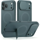 Θήκη iPhone 18 Pro / 17 Pro Tech-Protect Kevlar Aura με MagSafe & Κάλυμμα για την Κάμερα - Navy Blue (5906302326075)