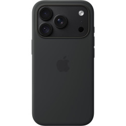 Θήκη iPhone 18 Pro Official Apple Silicone Case Σιλικόνης με MagSafe - Black (MK8Y4ZM/A)