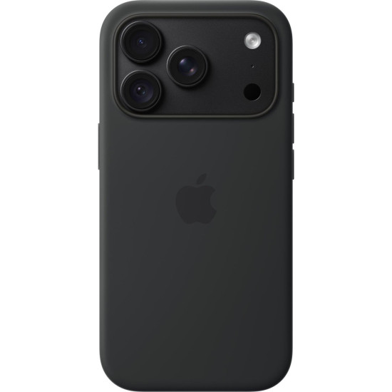 Θήκη iPhone 18 Pro Official Apple Silicone Case Σιλικόνης με MagSafe - Black (MK8Y4ZM/A)