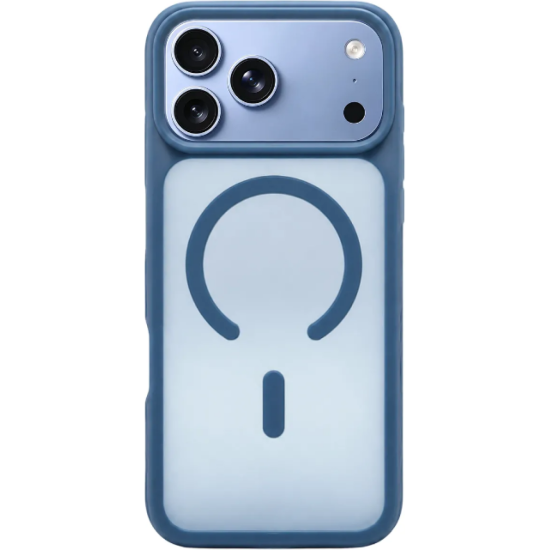 Θήκη iPhone 18 Pro Vivid Skin Feel MagSafe Case Ημιδιάφανη με MagSafe - Blue (VIVGGS000102)