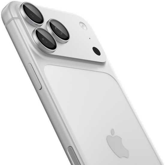 Tempered Glass iPhone 18 Pro / 18 Pro Max Spigen GLAS.tR EZ Fit OPTIK Pro Camera Lens Protector Αντιχαρακτικό Γυαλί Προστασίας για Φακό Κάμερας 2 Τεμάχια - Silver (AGL12046)
