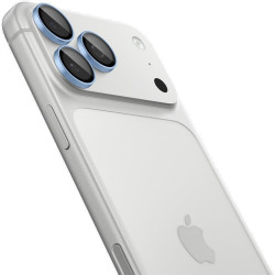 Tempered Glass iPhone 18 Pro / 18 Pro Max Spigen GLAS.tR EZ Fit OPTIK Pro Camera Lens Protector Αντιχαρακτικό Γυαλί Προστασίας για Φακό Κάμερας 2 Τεμάχια - Light Blue (AGL12045)
