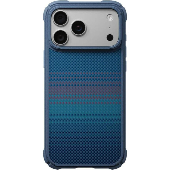 Θήκη iPhone 18 Pro Max / 17 Pro Max Pitaka Cairn Case Aramid Fiber Body Ανθεκτική με MagSafe 2mm - Moonrise 2.0-1001 Nights / Midnight-01 (KI1803CPM2)