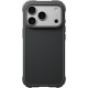 Θήκη iPhone 18 Pro / 17 Pro Pitaka Cairn Case Aramid Fiber Body Ανθεκτική με MagSafe 2mm 600D - Classic Black / Grey / Twill-01 (KI1801CP2)