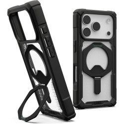 Θήκη iPhone 18 Pro / 17 Pro UAG Plasma XTE Ανθεκτική με MagSafe & Kickstand - Black / Clear (11452711404G)