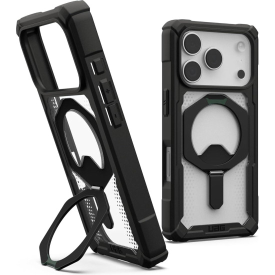 Θήκη iPhone 18 Pro / 17 Pro UAG Plasma XTE Ανθεκτική με MagSafe & Kickstand - Black / Clear (11452711404G)