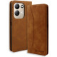 Θήκη Xiaomi Redmi 17 Bodycell Book Case Πορτοφόλι - Brown (5206015088247)