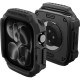 Θήκη Apple Watch 12 46mm Spigen Rugged Armor Ανθεκτική Σιλικόνης - Matte Black (ACS11886)