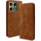 Θήκη Motorola Edge 70 Pro / Edge 70 Pro Plus Bodycell Book Case Πορτοφόλι - Brown (5206015088063)