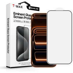 Tempered Glass iPhone 18 Pro Max T-Max Premium Full Glue Αντιχαρακτικό Γυαλί Προστασίας Οθόνης - Black (5206015088278)