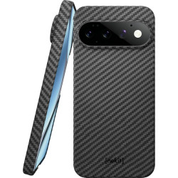 Θήκη Google Pixel 11 Nekit Fiber Σκληρή με MagSafe Aramid Fiber 1mm 1500D Kevlar - Black (8719246610165)