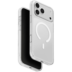 Θήκη iPhone 18 Pro Max / 17 Pro Max Uniq AirSuit Ultra Slim MagClick Σκληρή με MagSafe 1.3mm - Glossy Clear (UNIQ-IP6.9P(2026)-ASMGCLR)