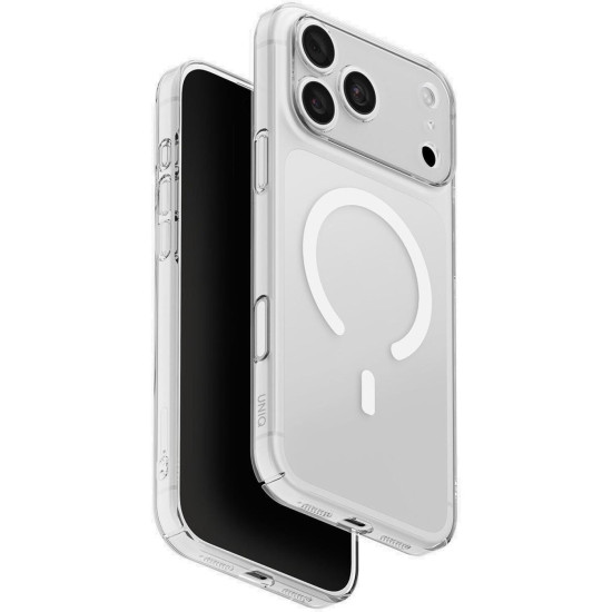 Θήκη iPhone 18 Pro Max / 17 Pro Max Uniq AirSuit Ultra Slim MagClick Σκληρή με MagSafe 1.3mm - Glossy Clear (UNIQ-IP6.9P(2026)-ASMGCLR)
