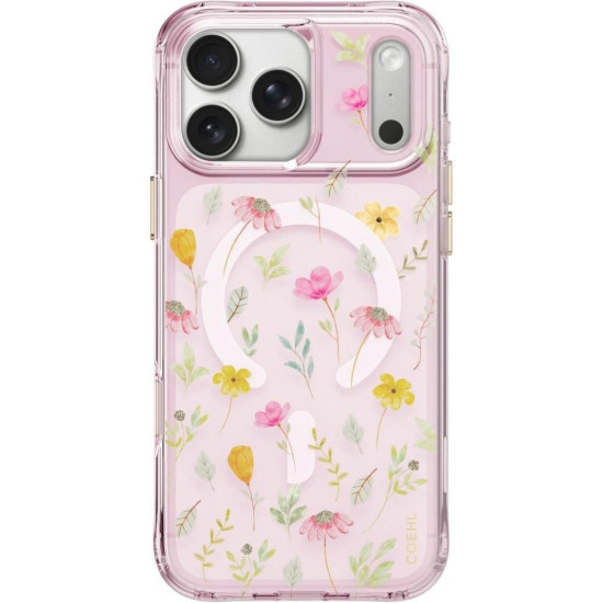 Θήκη iPhone 18 Pro Max / 17 Pro Max Uniq Coehl Evie MagClick Σκληρή με MagSafe - Pink Blossom (UNIQ-IP6.9P(2026)-EVIEMPBLM)