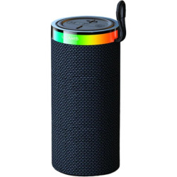 Ηχείο Usams YX018 Portable Speaker Bluetooth Φορητό Ασύρματο με Φωτισμό RGB - Black (6958444930657)