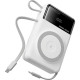 PowerBank Mobile Origin PB15 με MagSafe 15W / KickStand / Ψηφιακή Οθόνη / Καλώδια Type-C & Lightning και Θύρες 1 x Type-C / 1 x USB-A 35W 20.000mAh - White (MO-35WPDD-PB15)