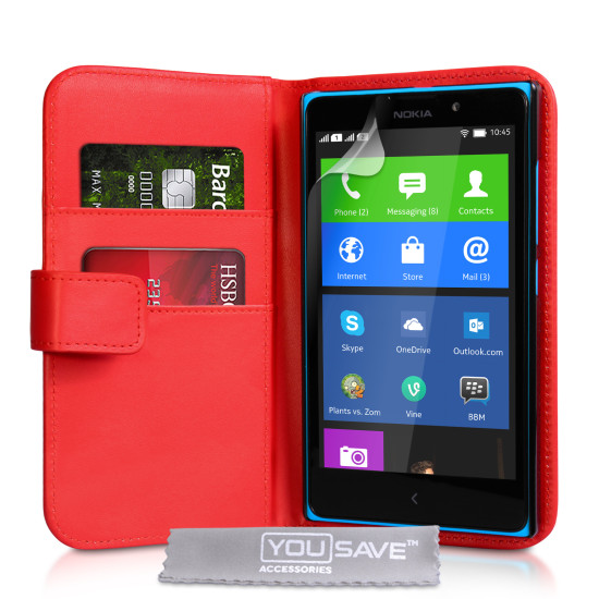Θήκη Nokia XL - Πορτοφόλι by YouSave (Z499)