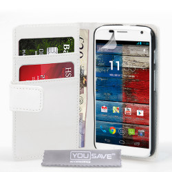 Θήκη Motorola Moto X - Πορτοφόλι by YouSave (Ζ190)