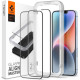 Tempered Glass iPhone 17e / 16e / 14 / 13 / 13 Pro Spigen GLAS.tR ALIGNmaster Full Face Αντιχαρακτικό Γυαλί Προστασίας Οθόνης 2 Τεμάχια - Black (AGL03387)