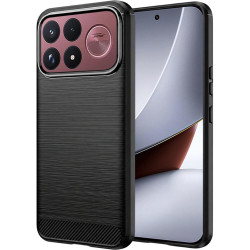 Θήκη Xiaomi Poco F9 Ultra Techsuit Carbon Silicone Σιλικόνης - Black (5949419385580)
