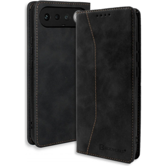 Θήκη Realme 16 Bodycell Book Case Πορτοφόλι - Black (5206015086953)