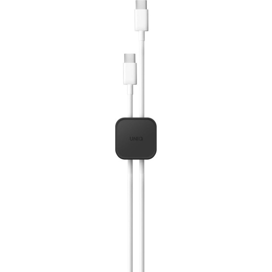 Οργανωτής Καλωδίων Uniq Pod 8-In-1 Cable Organizer Αυτοκόλλητα Clips Σιλικόνης 8 Τεμάχια - Dark Grey (UNIQ-PODBUN-DARKGREY)