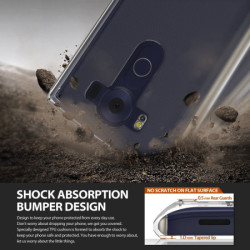 Rearth Ringke Σκληρή Θήκη Slim LG V10 - Smoke Black (55964)