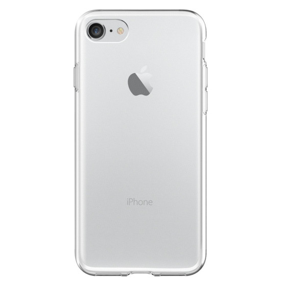 Spigen Θήκη TPU Liquid Crystal Apple iPhone SE 2022 / 2020 / 8 / 7 - Crystal Clear (042CS20435)