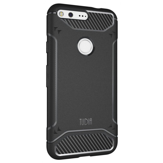Tudia Θήκη Σιλικόνης Google Pixel - Black (TD-TPU3750)