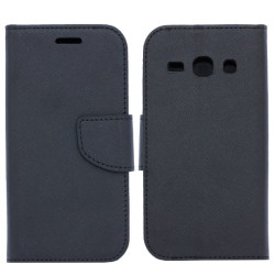 Θήκη Fancy Diary Alcatel Idol 4s - Πορτοφόλι - Μαύρο (9410) - OEM