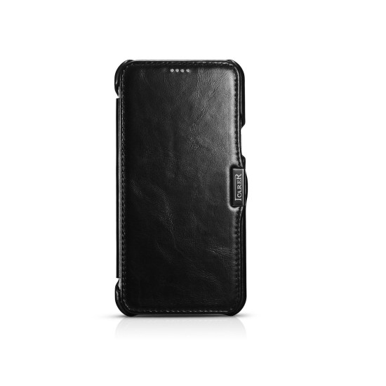 iCarer Vintage Series Side-Open Δερμάτινη Θήκη iPhone 6/6S - Black (10063)