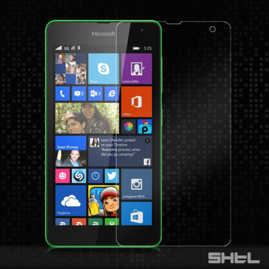 SHTL Αντιχαρακτικό Γυάλινο Screen Protector Microsoft Lumia 535 (35981)
