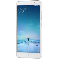 Nillkin Θήκη Super Frosted Xiaomi Redmi Note 3 (5.5") + Screen Protector - White (10650)