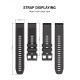 Tech-Protect Λουράκι Smooth Garmin Fenix 5/6/6 Pro/7/8/E (47mm) - Black (5906735412635)