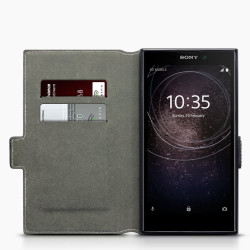 Terrapin Low Profile Thin Θήκη - Πορτοφόλι Sony Xperia L2 - Black (117-005-564)