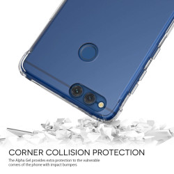 Caseflex Alpha Θήκη Σιλικόνης Honor 7X - Clear (HU-AW03-Z531)