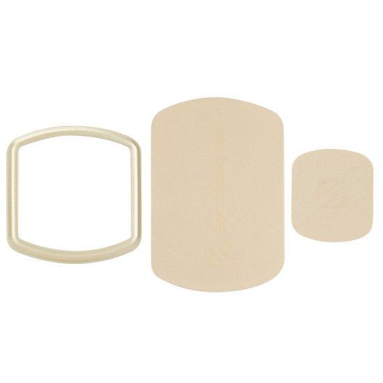 Scosche MagicMount Pro Trim and Plate Replacement Kit - Κιτ Ανταλλακτικών Πλακών και Δακτυλίου - Gold (MM-MAGRKGDI)