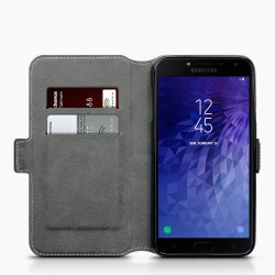 Terrapin Low Profile Thin Θήκη - Πορτοφόλι Samsung Galaxy J4 2018 - Black (117-002a-076)