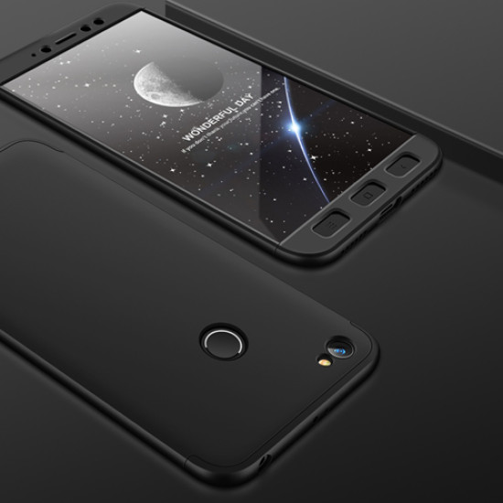 Θήκη Hybrid Full Body 360° Xiaomi Redmi Note 5A Prime - Black (13465) - OEM