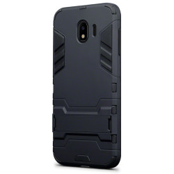 Terrapin Ανθεκτική Dual Layer Θήκη Samsung Galaxy J4 2018 - Black (131-002-086)