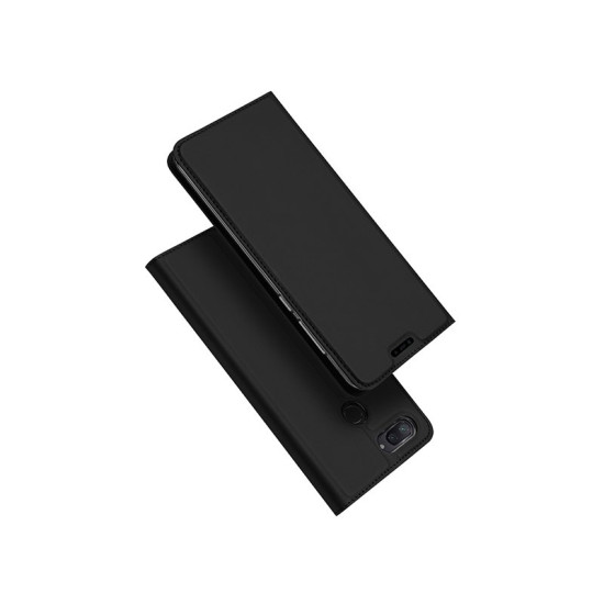 Duxducis Θήκη - Πορτοφόλι Huawei P Smart Plus - Grey (14696)