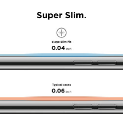 Elago Θήκη Slim Fit iPhone XS Max - 0.4mm - Black (EIP18SM-6.5-BK)