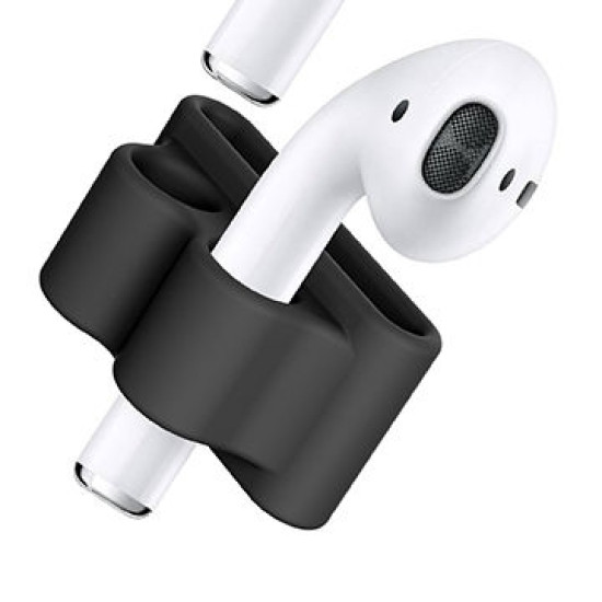 Elago Wrist Fit for AirPods - Θήκη Καρπού για AirPods 2nd Gen / 1st Gen και Apple Watch (42mm & 38mm) - Black (EAPWRIST-BK)
