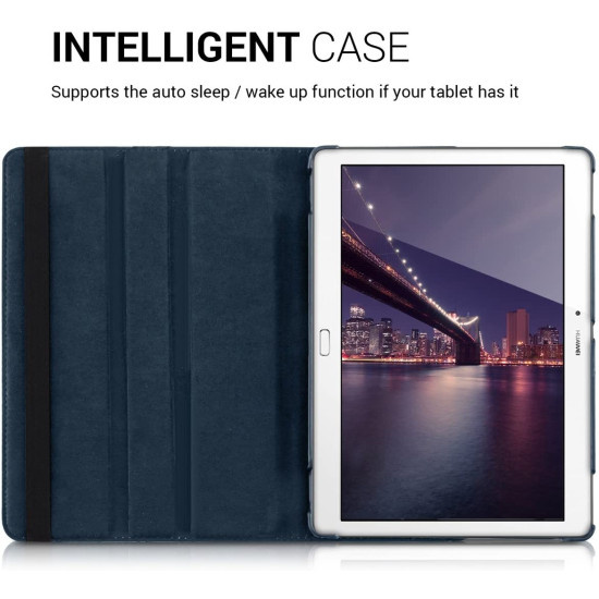 KW Θήκη 360° Huawei MediaPad M2 10.0" - Dark Blue (38475.17)