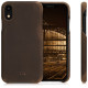 Kalibri Σκληρή Δερμάτινη Θήκη iPhone XR - Brown (45955.05)